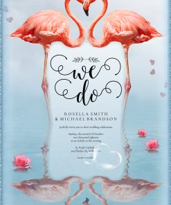 Pink Flamingos Invitation